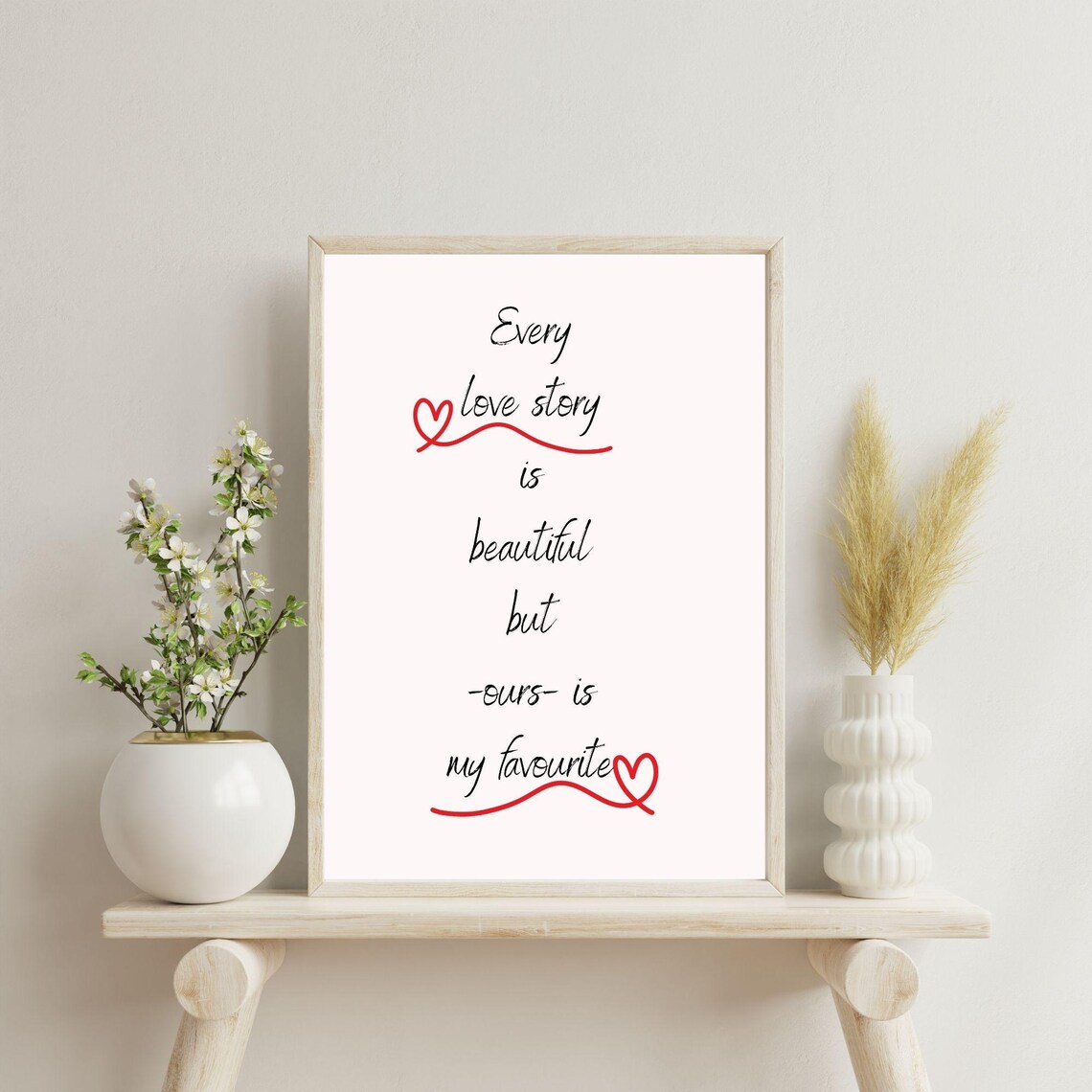 Every Love Story Is Beautiful But Ours Is My Favourite Romantic Poster