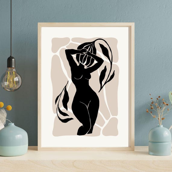Matisse Inspired Women Are Flowers Abstract