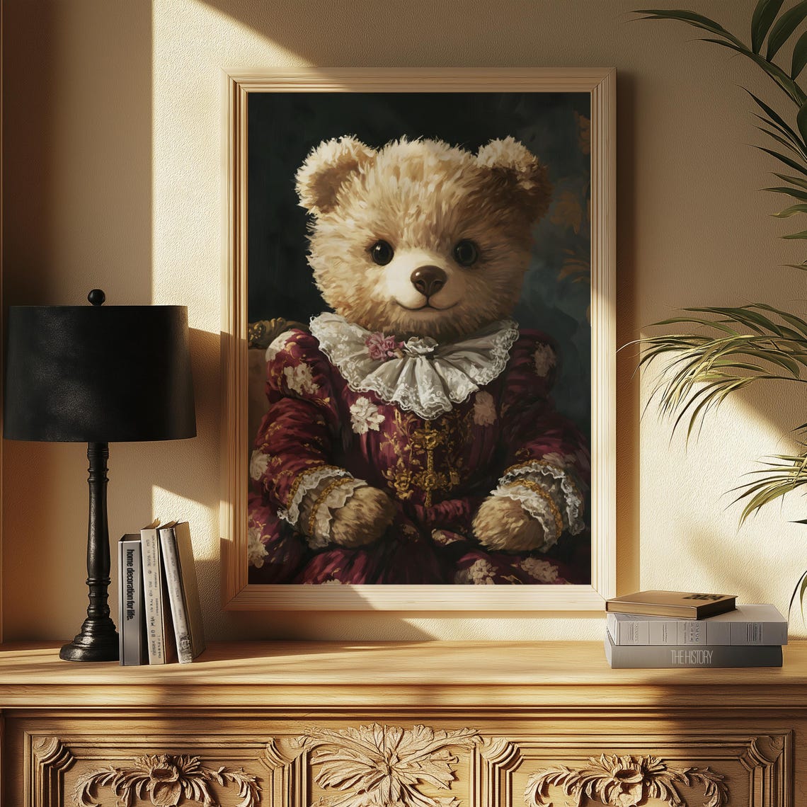 Vintage Toy Character Regal Teddy Bear, Nursery Decor