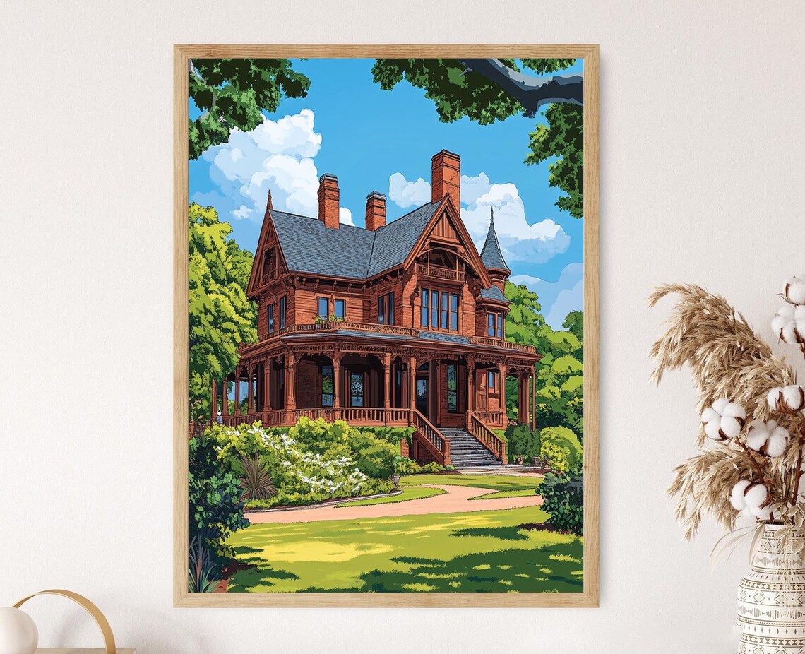 Mark Twain House, Hartford Connecticut Landmark