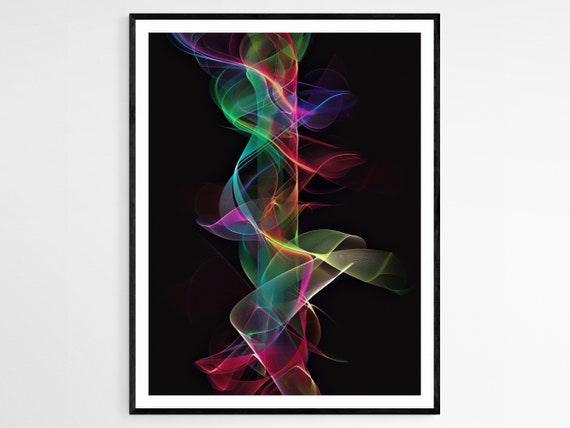 Geometric Pattern Art Print Rustic Home Decor Geometry Inspired Living Space Artwork Art Lover Gift