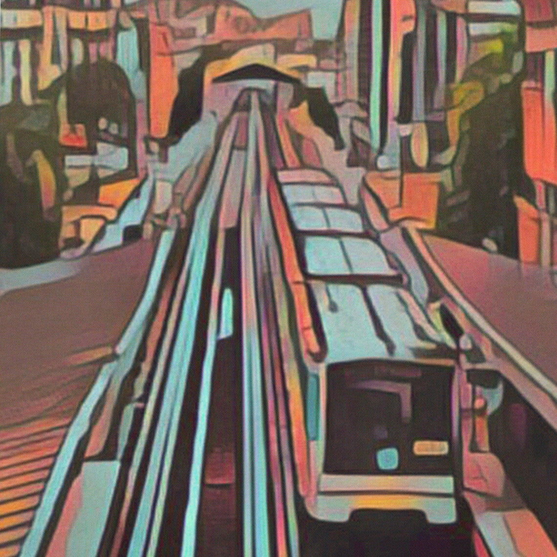 Paris Poster Metro Passy By Alecse Limited Edition Paris Gallery Wall Print Of Passy Metro Station France Travel Poster Of Paris Subway - Image 4