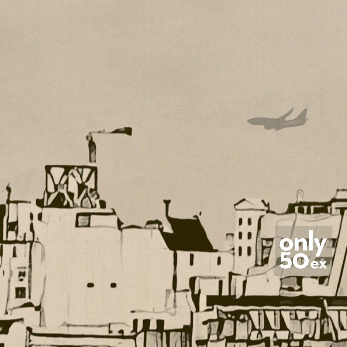 Buenos Aires Argentina Ink Sketch City Skyline Vintage Travel Poster - Image 4