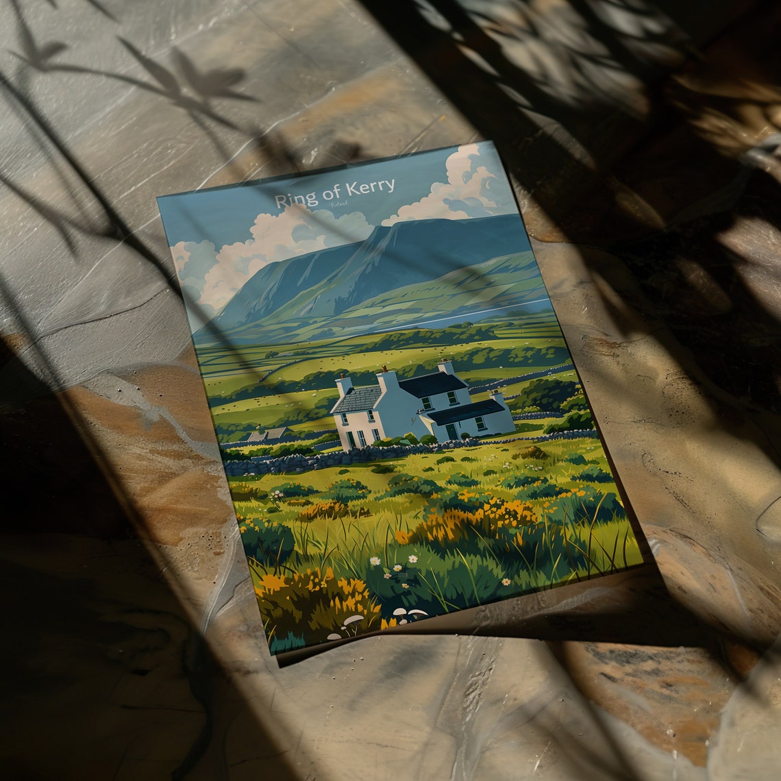 Green Island, Ring Of Kerry Ireland Art Print - Image 3