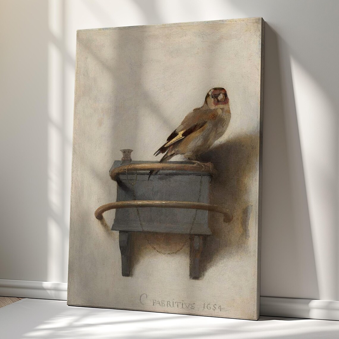 The Goldfinch by Carel Fabritius, Classic Art Print