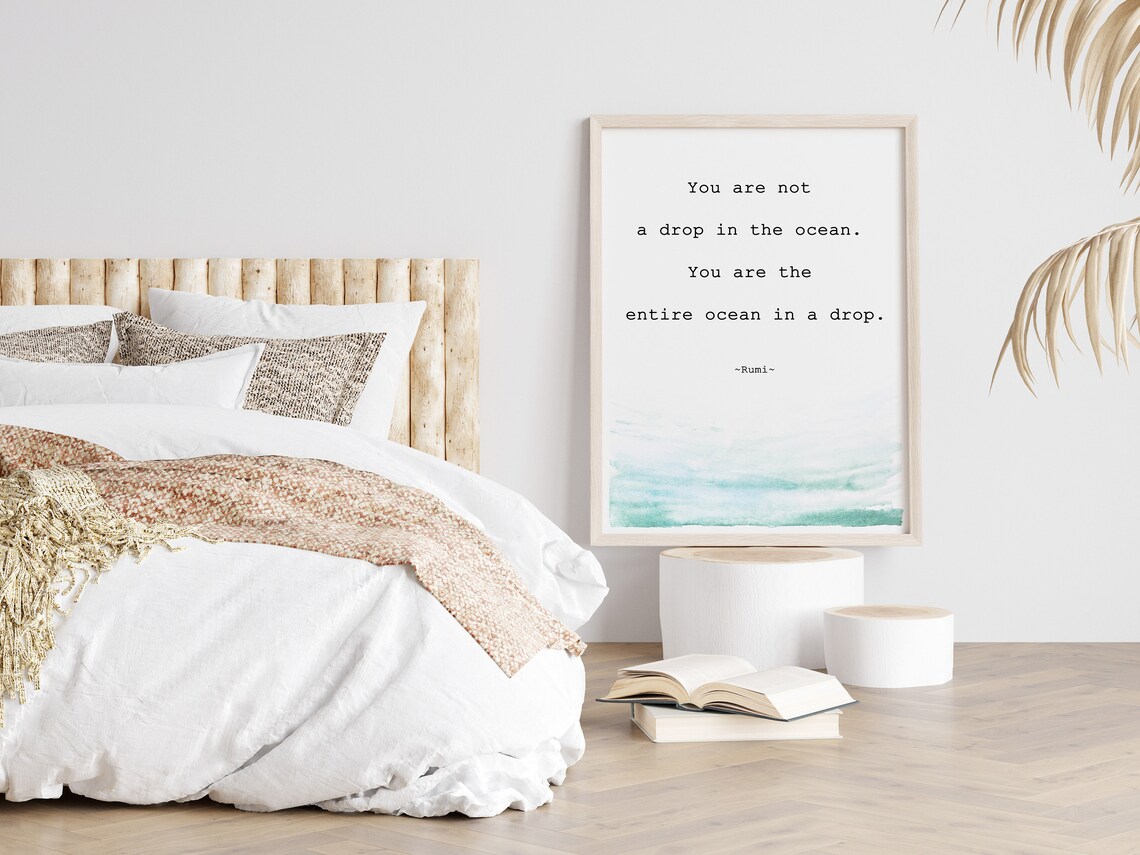 Rumi Quote Art Print, Self Esteem Encouragement - Image 2