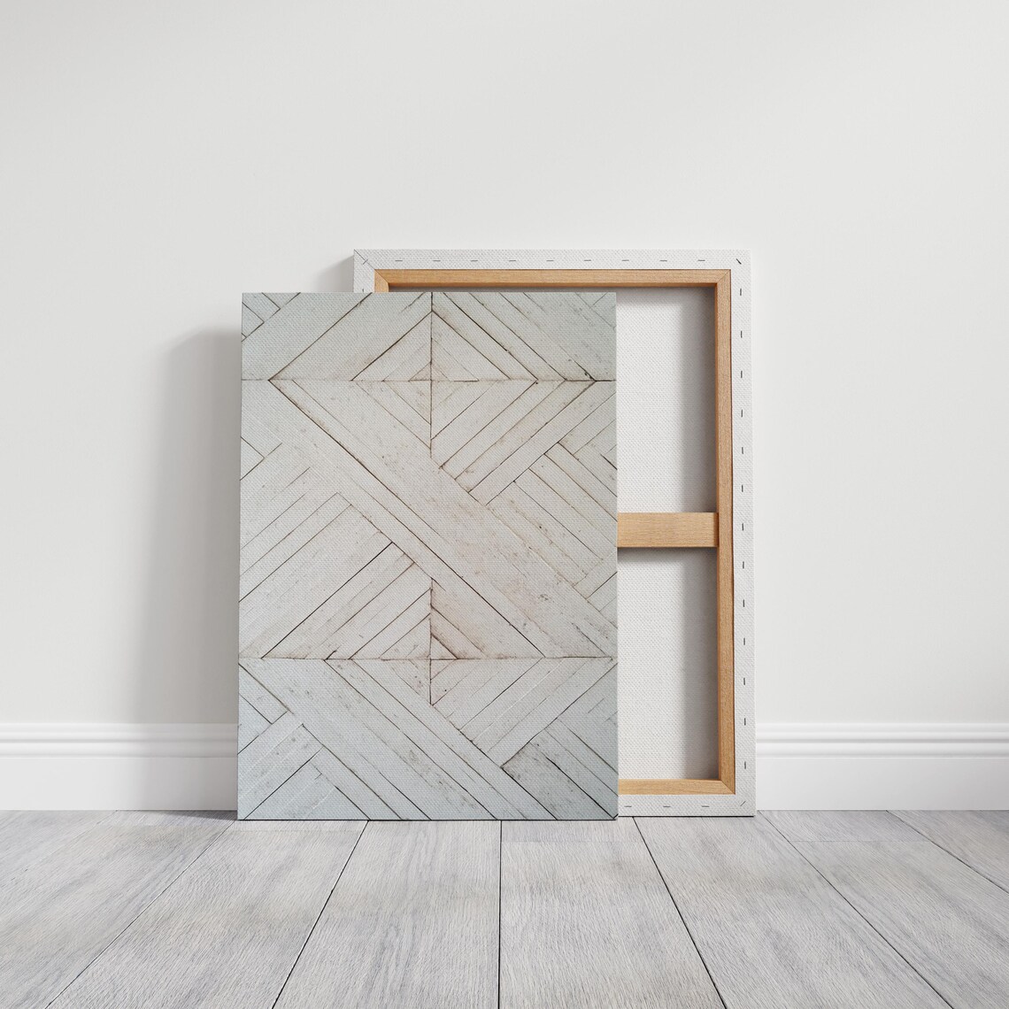 Geometric Pattern Design, Rustic Farmhouse Decor - Image 3