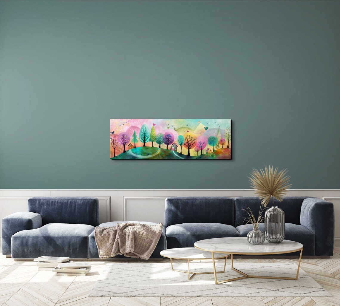 Mystical Forest Children's Nursery Art Print - Image 7