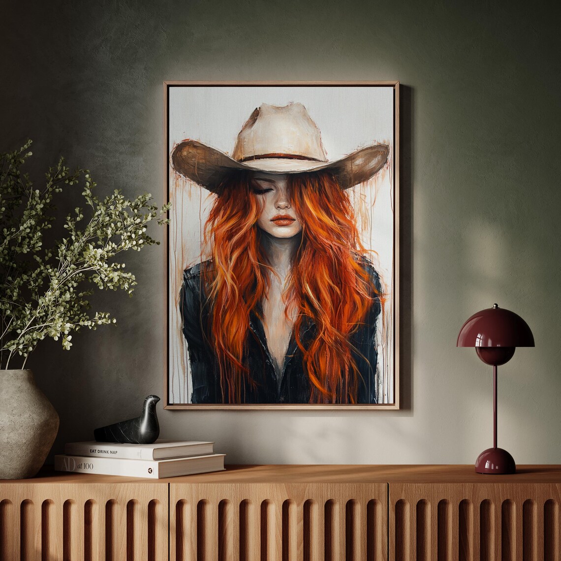 Cowgirl Art, Rustic Country Wall Art Print - Image 5