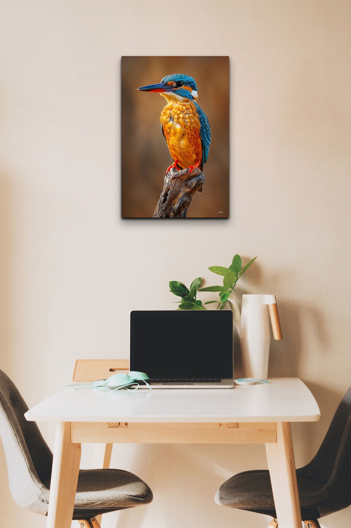Namibia Malachite Kingfisher Art Print, Bird Nature - Image 4