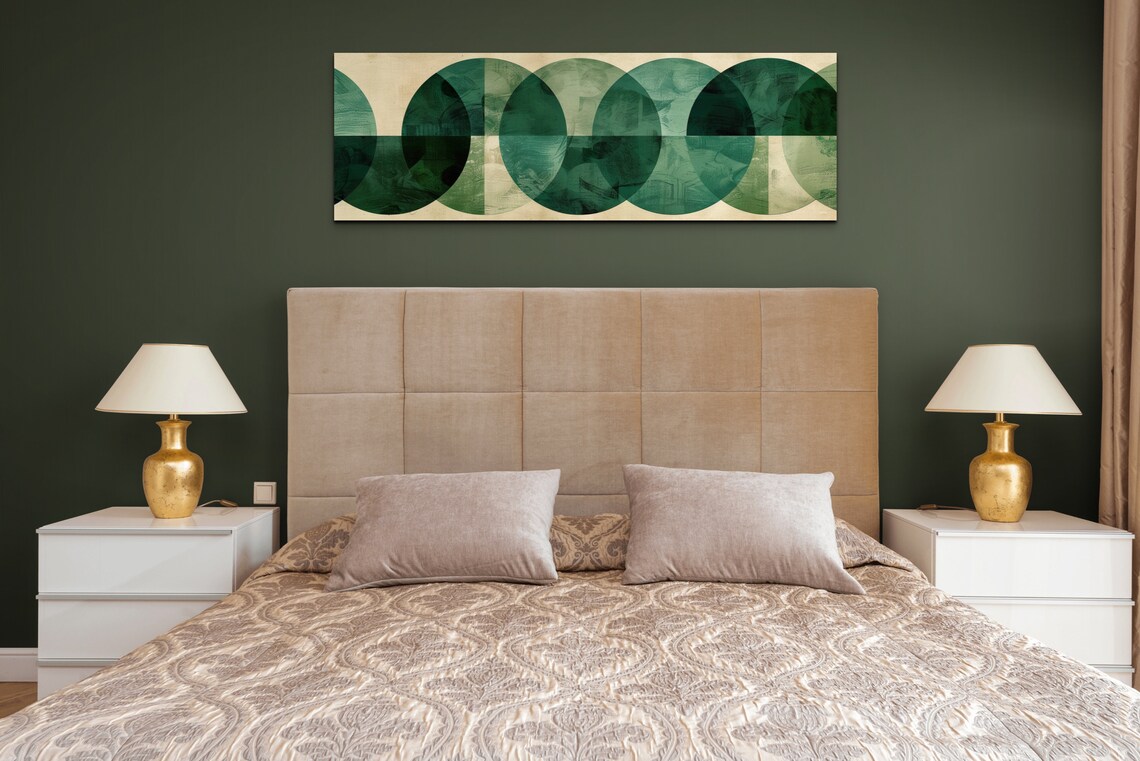 Mid Century Modern Boho Geometric Wall Art - Image 6