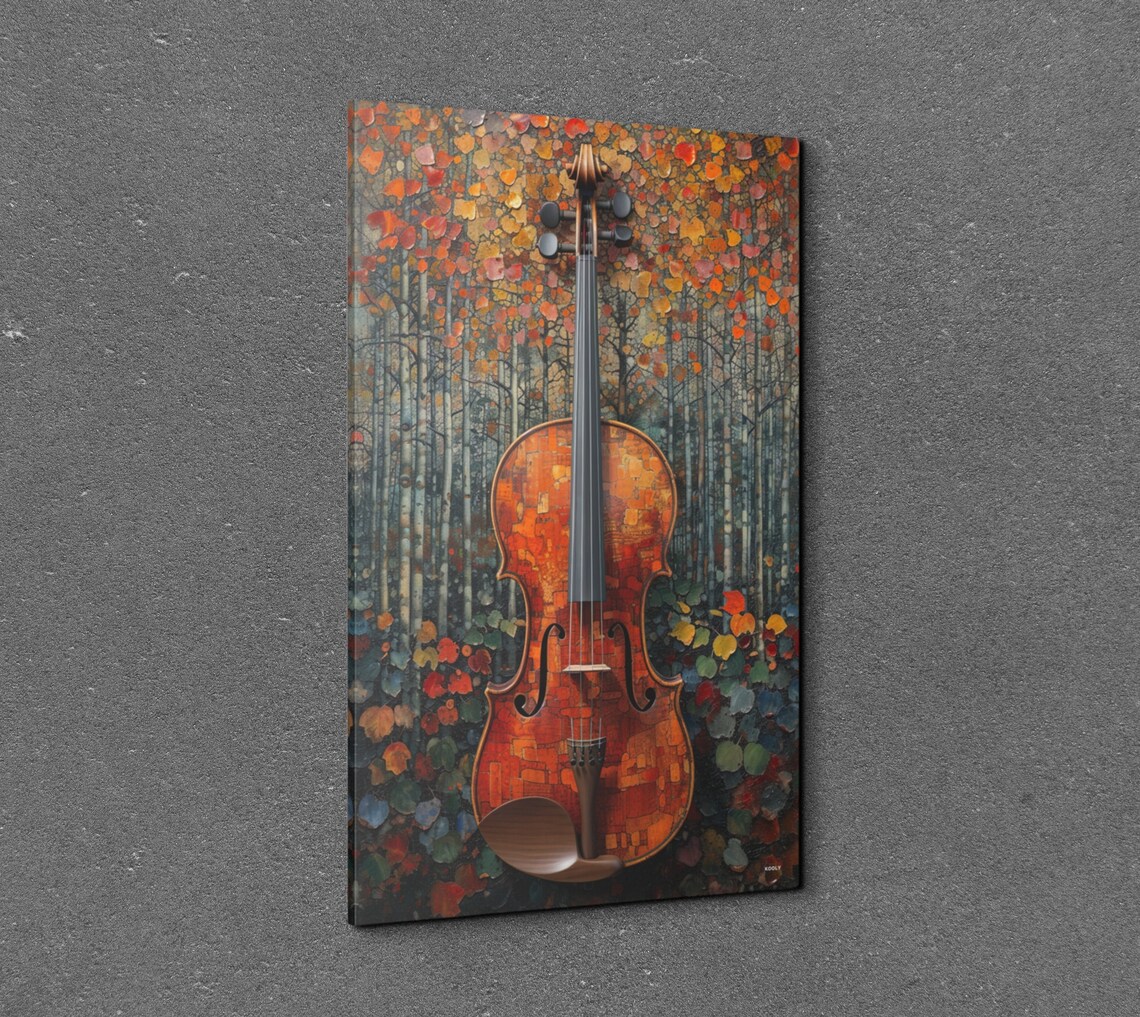 Violin Music Studio Decor, Instrument Art Print - Image 7