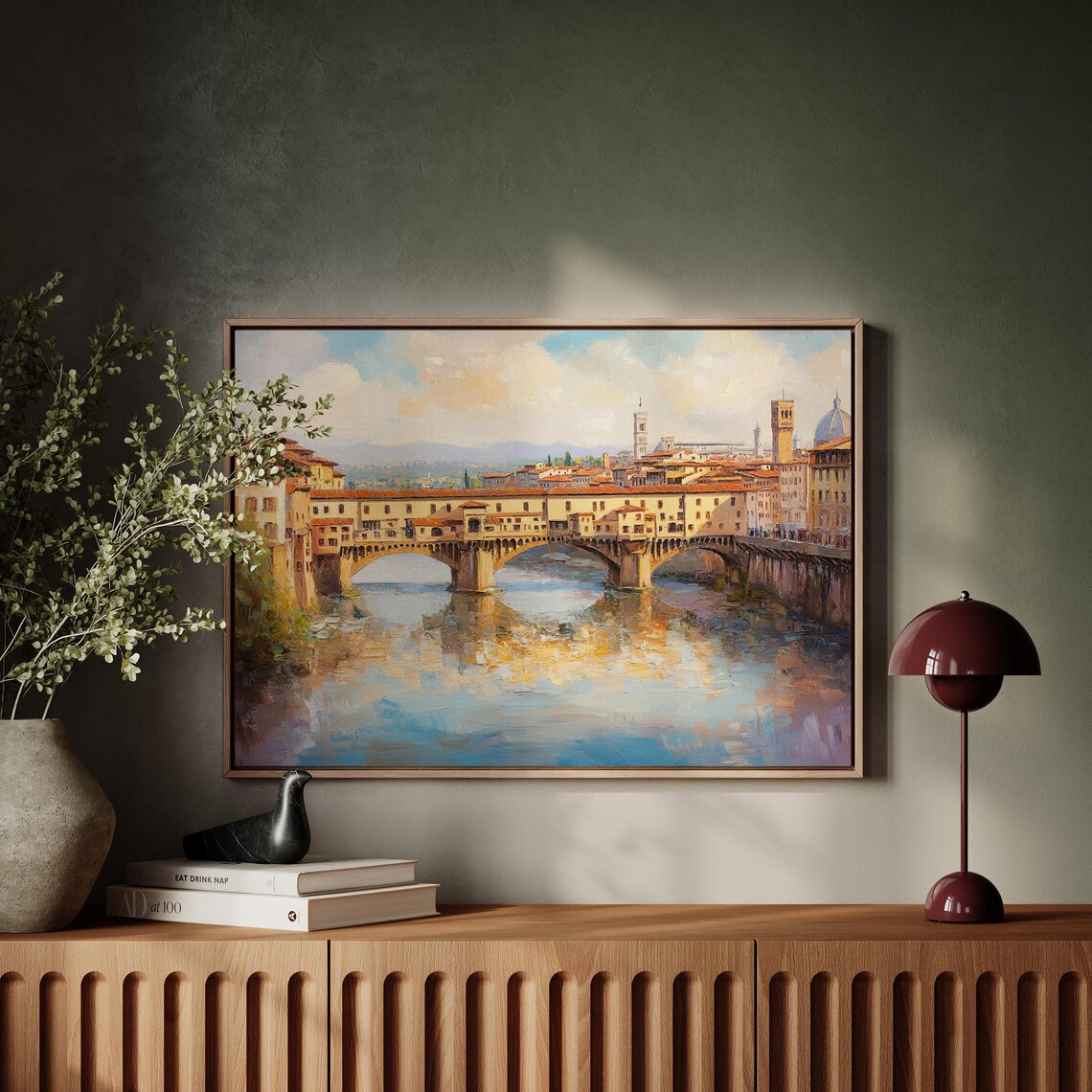 Ponte Vecchio Bridge, Florence Italy Cityscape - Image 4