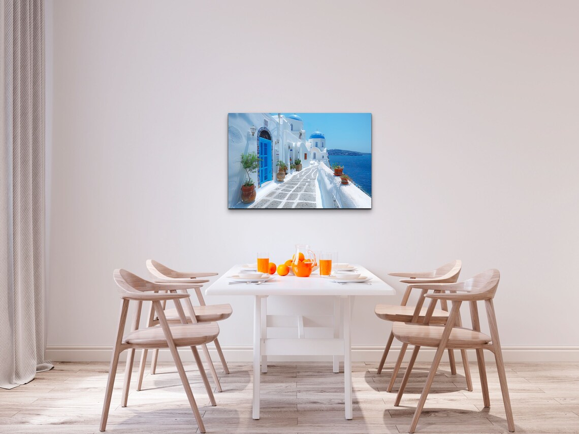 Santorini Seascape - Contemporary Art Print - Image 7