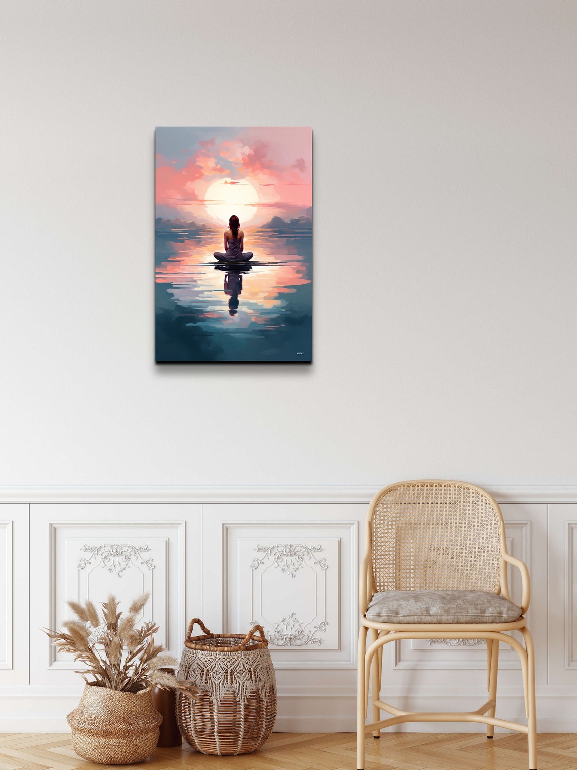 Meditation Wall Art, Zen Spa Art Print - Image 3