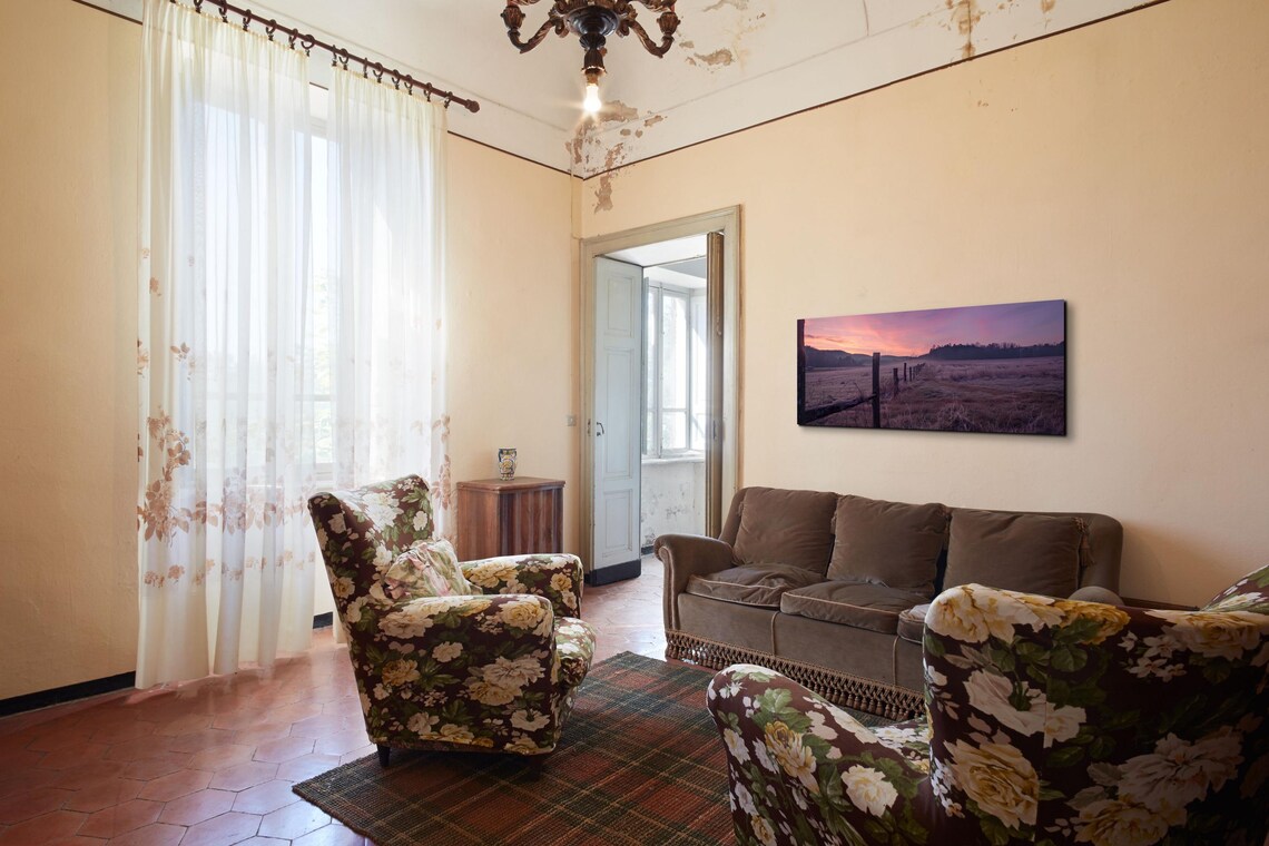 Rustic Countryside Ranch Art Print, Farm Landscape - Image 3