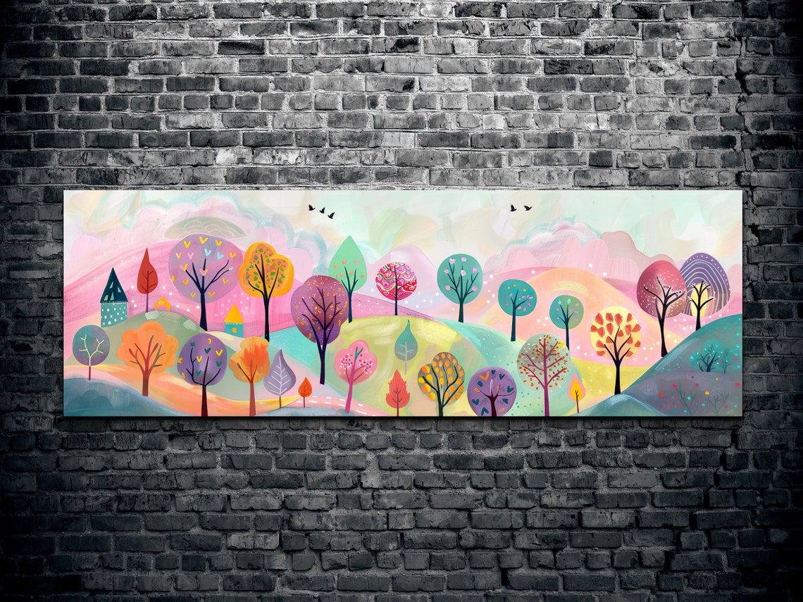 Mystical Forest Nursery Art Print - Image 2