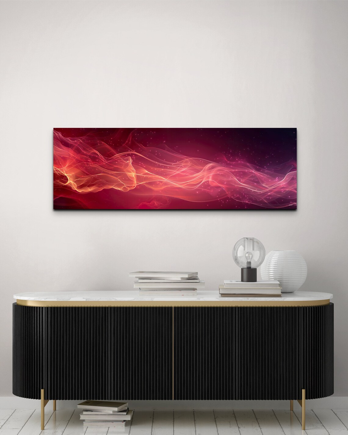 Abstract Wave Art Print, Contemporary Poster Gift - Image 5