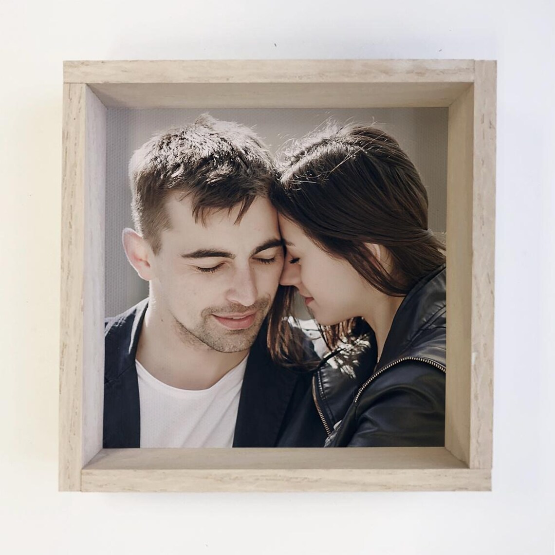 Gift For Girlfriend Anniversary Personalized Photo Art Print