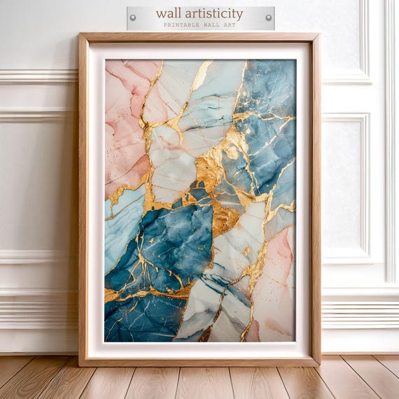 Kintsugi Art Print, Wabi Sabi Inspired