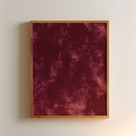 Red Velvet Retro Poster Vintage Moody Print Luxury Y2k Boho Style Wall Decor Living Room Wall Art Mid Century Modern Minimalist Simple Art