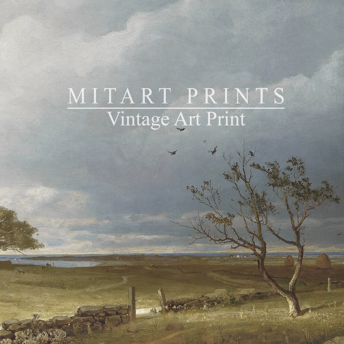 Spring Meadow Vintage French Country Art Print - Image 3