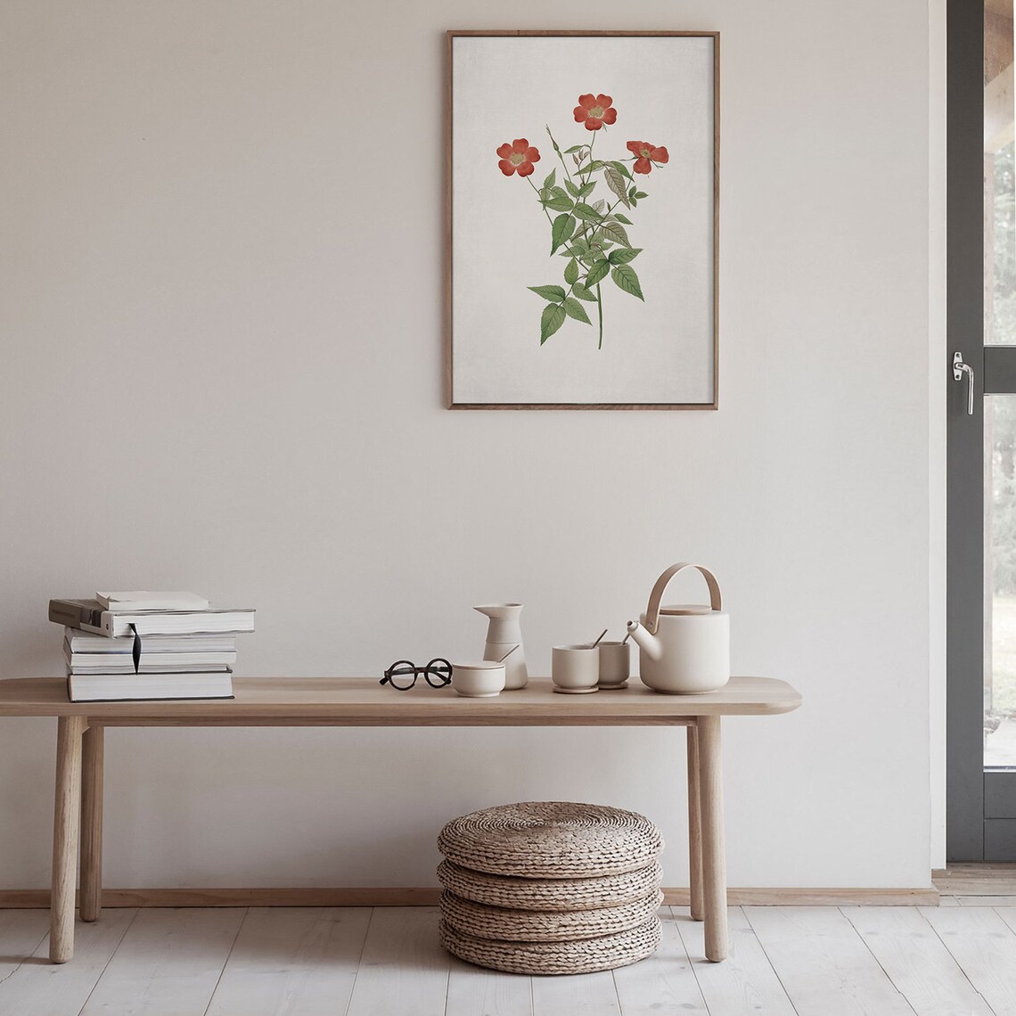 Antique Botanical Vintage Flower Art Print - Image 4