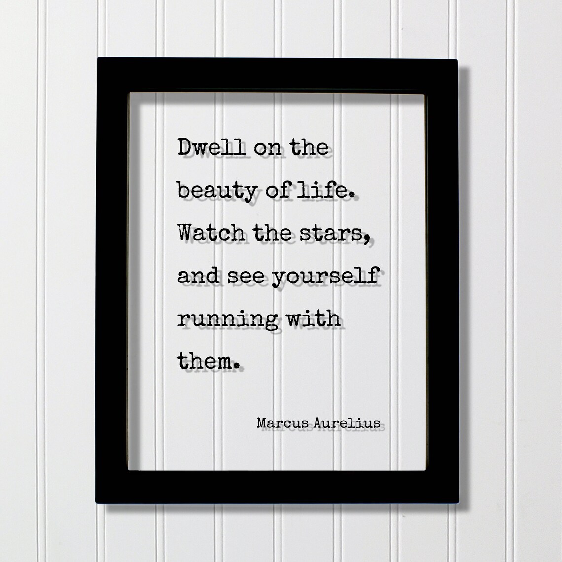 Marcus Aurelius Quote Art Print, Typography