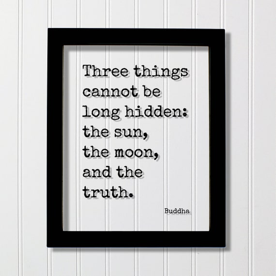 Buddha Floating Quote, Celestial Art Print