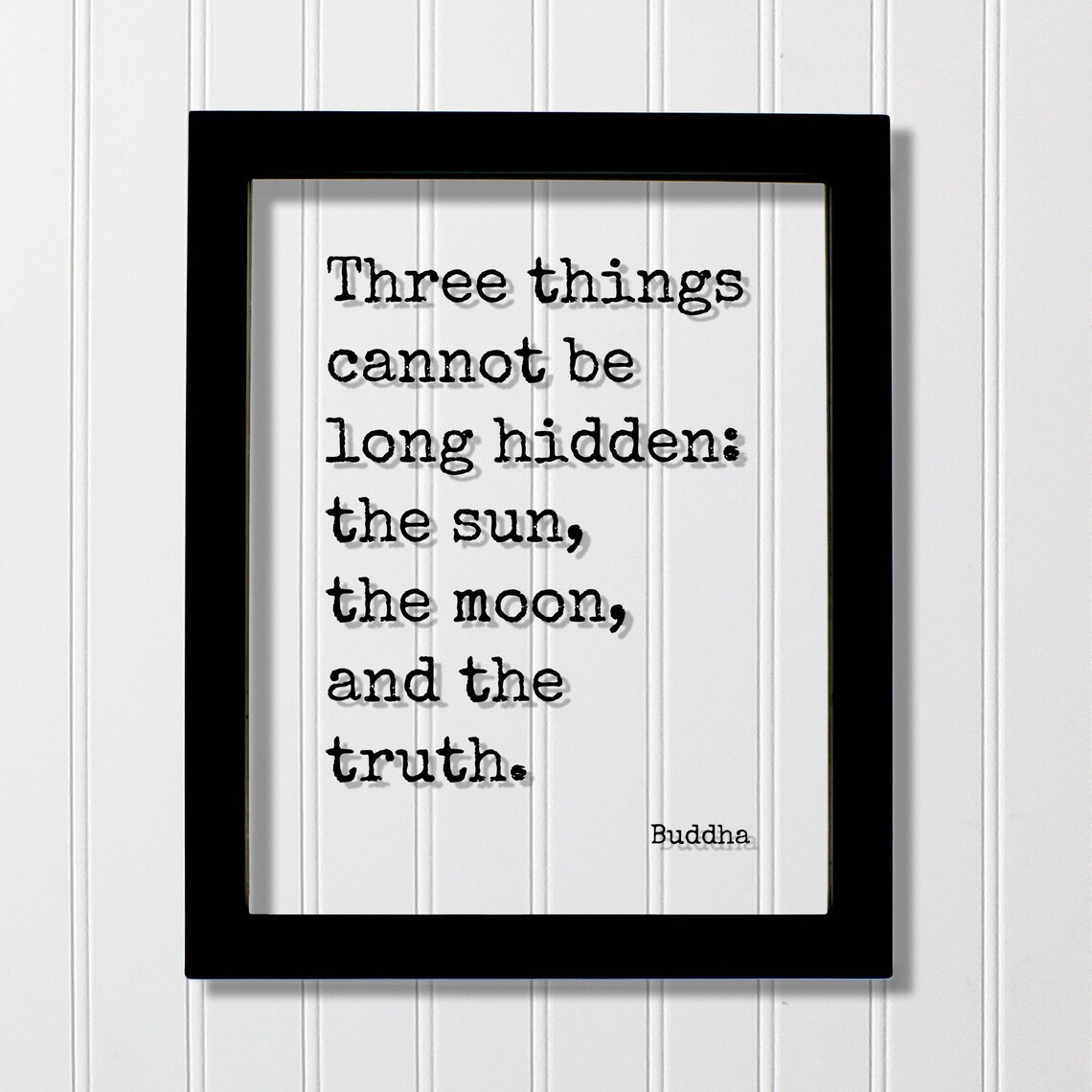 Buddha Floating Quote, Celestial Art Print