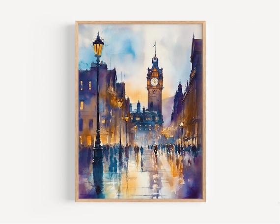 Edinburgh Wall Art Print