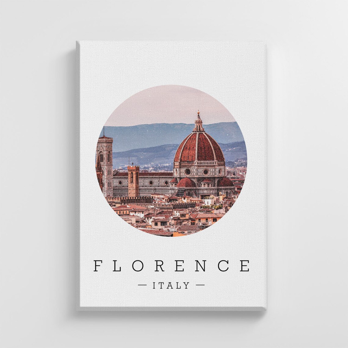 Italy Florence Cityscape, Stylish Home Decoration