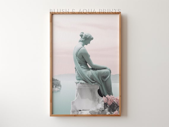 Maximalist Angel Art Prints Venus Goddess Wall Trendy Room Decor Boho Bedroom Over The Bed