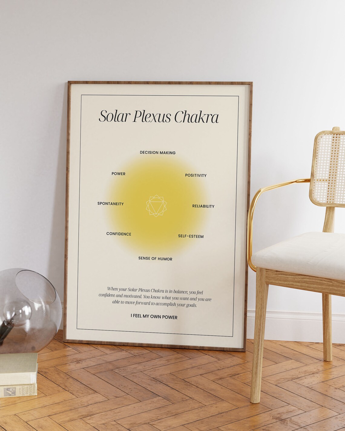 Chakra Aura Energy, Spiritual Wall Art Print