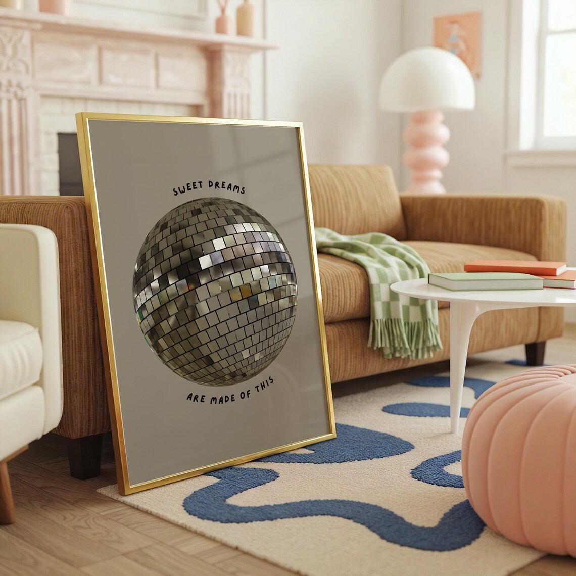 Sweet Dreams Are Made Of This Disco Ball Art Print