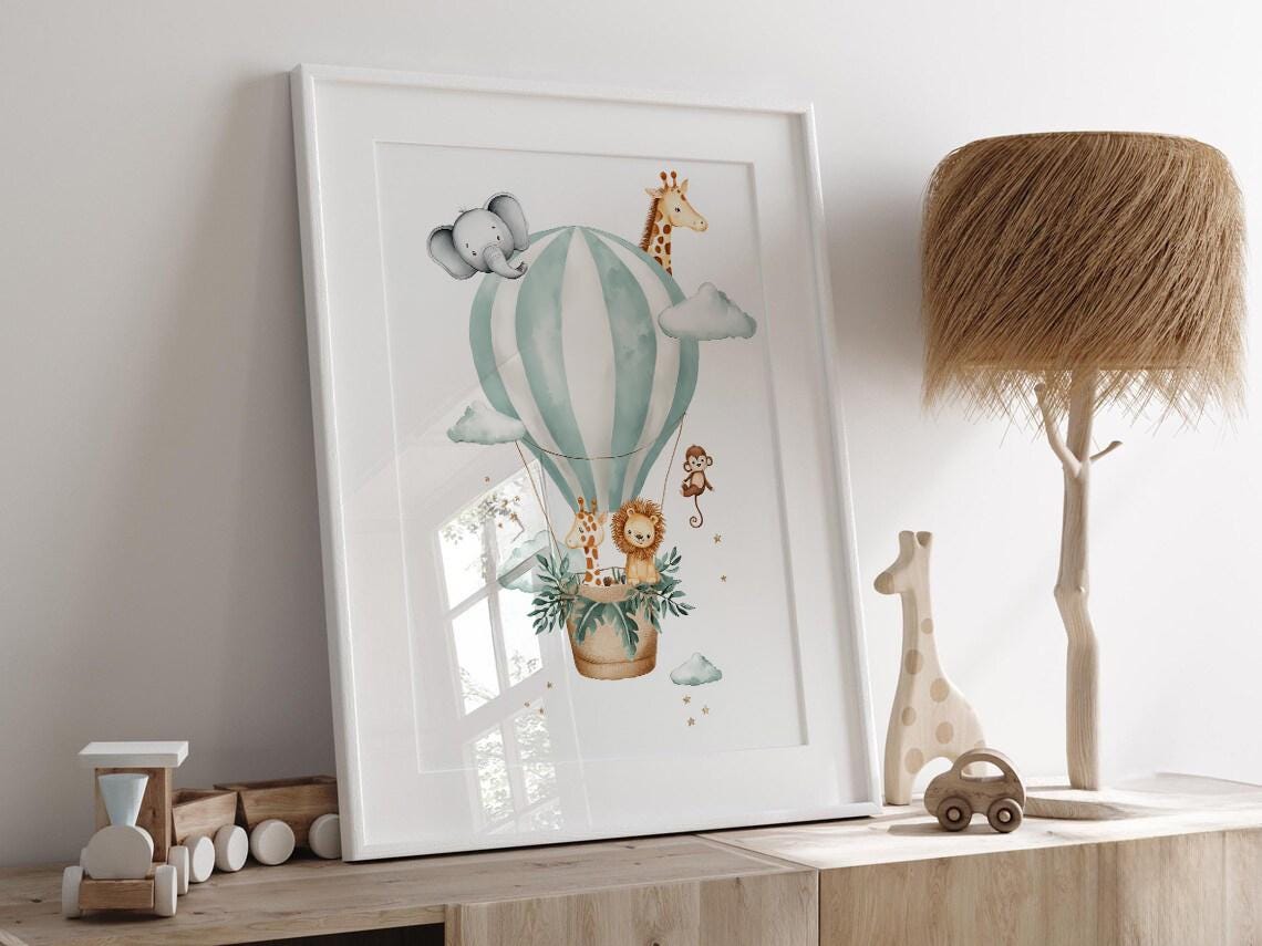 Safari Animal Art, Jungle Nursery Decor - Image 2