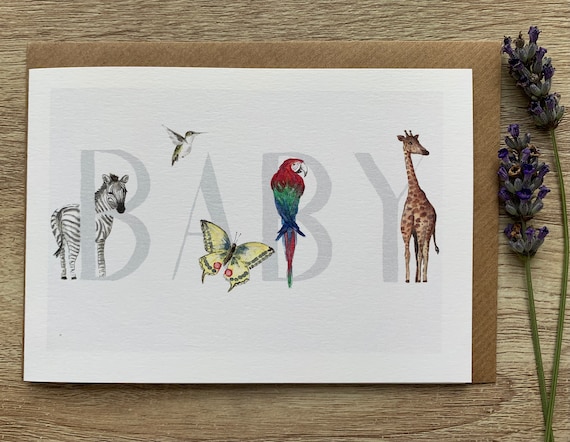Baby Animals Art Print, Nursery Wall Art