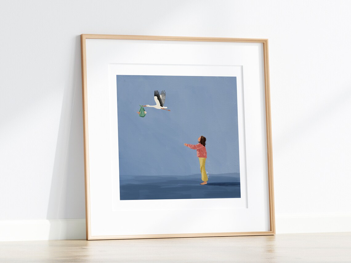 Maybe One Day Quote Art Print - Image 3