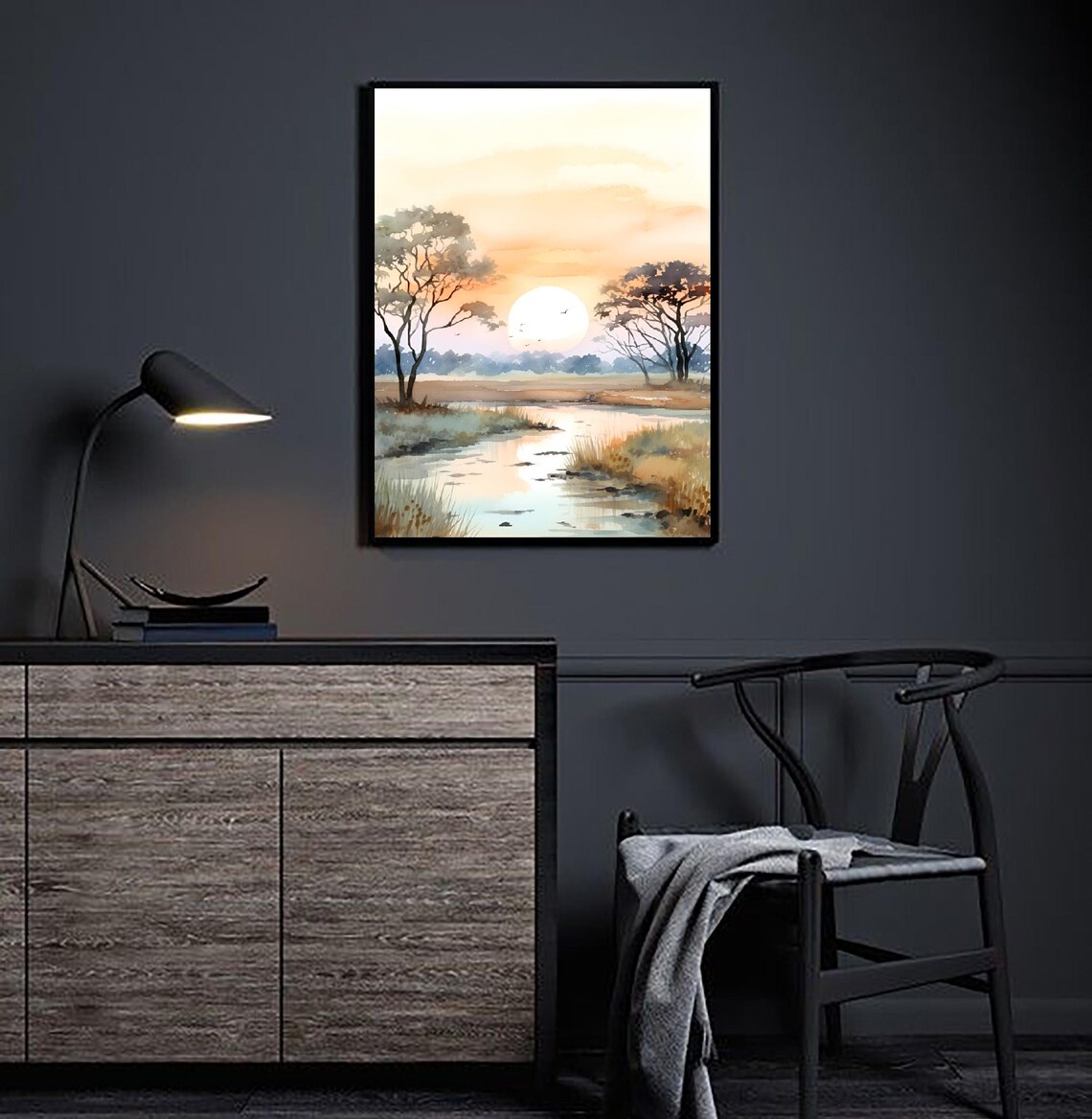 Biscayne National Park Watercolor Art Print - Image 3