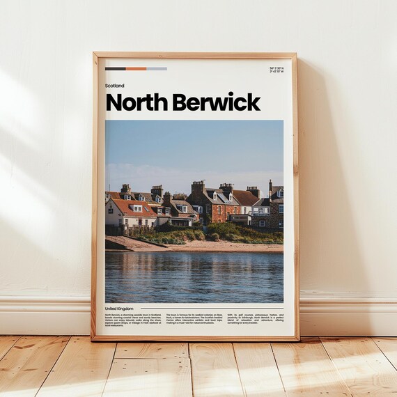 North Berwick Poster Print Photo Scotland Travel Gift