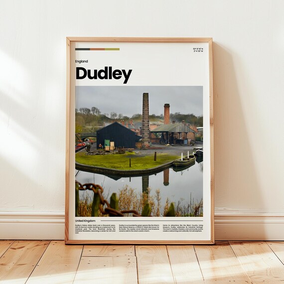Dudley Poster Print Photo Wall Art England Travel Gift