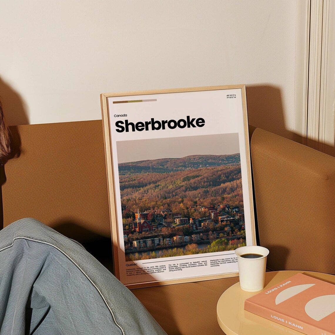 Sherbrooke Travel Poster Sherbrooke Poster Sherbrooke Photo Poster Sherbrooke Art Print Canada Poster Canada Travel Poster Travel Gift - Image 4
