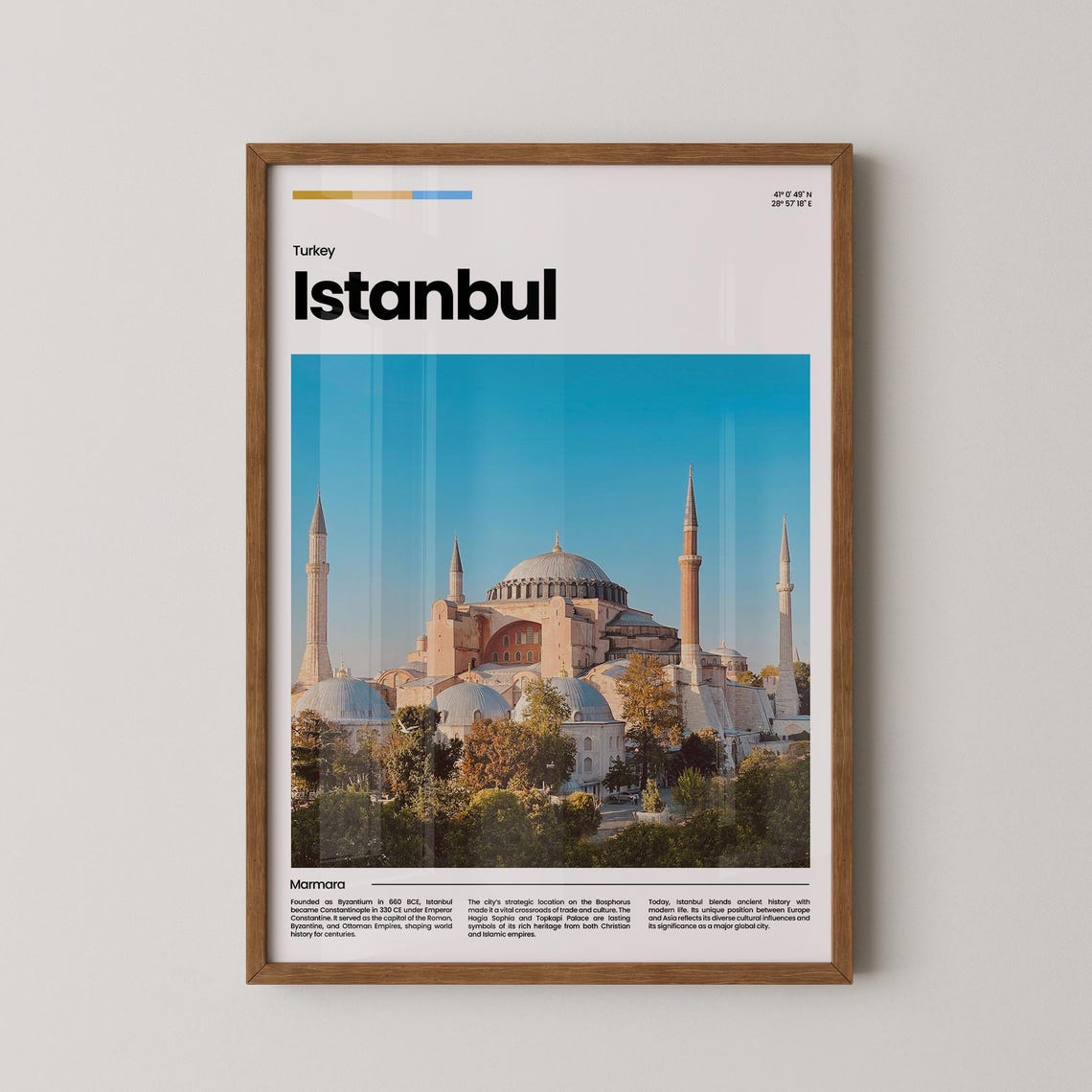 Istanbul Travel Poster Istanbul Poster Istanbul Photo Poster Istanbul Art Print Istanbul Art Turkey Travel Poster Travel Gift
