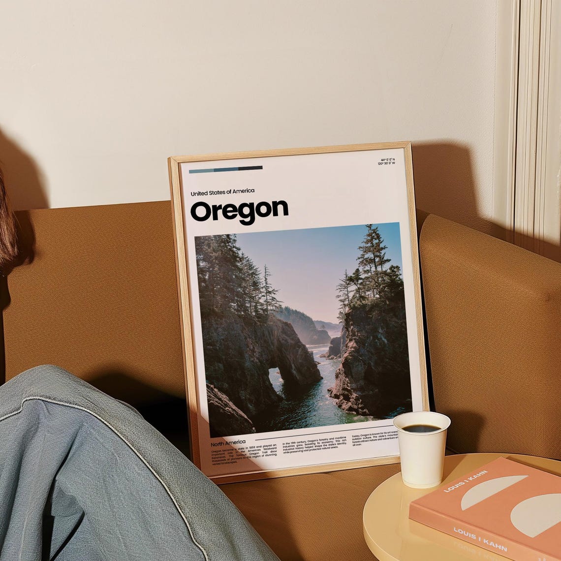 Oregon Travel Poster Oregon Poster Oregon Photo Poster Oregon Art Print Oregon Art Usa Poster Usa Travel Poster Travel Gift - Image 4