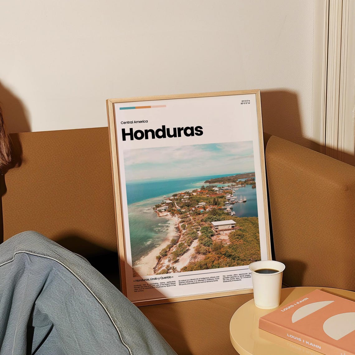 Honduras Travel Poster Honduras Poster Honduras Photo Poster Honduras Art Print Central America Poster Travel Poster Print Travel Gift - Image 4