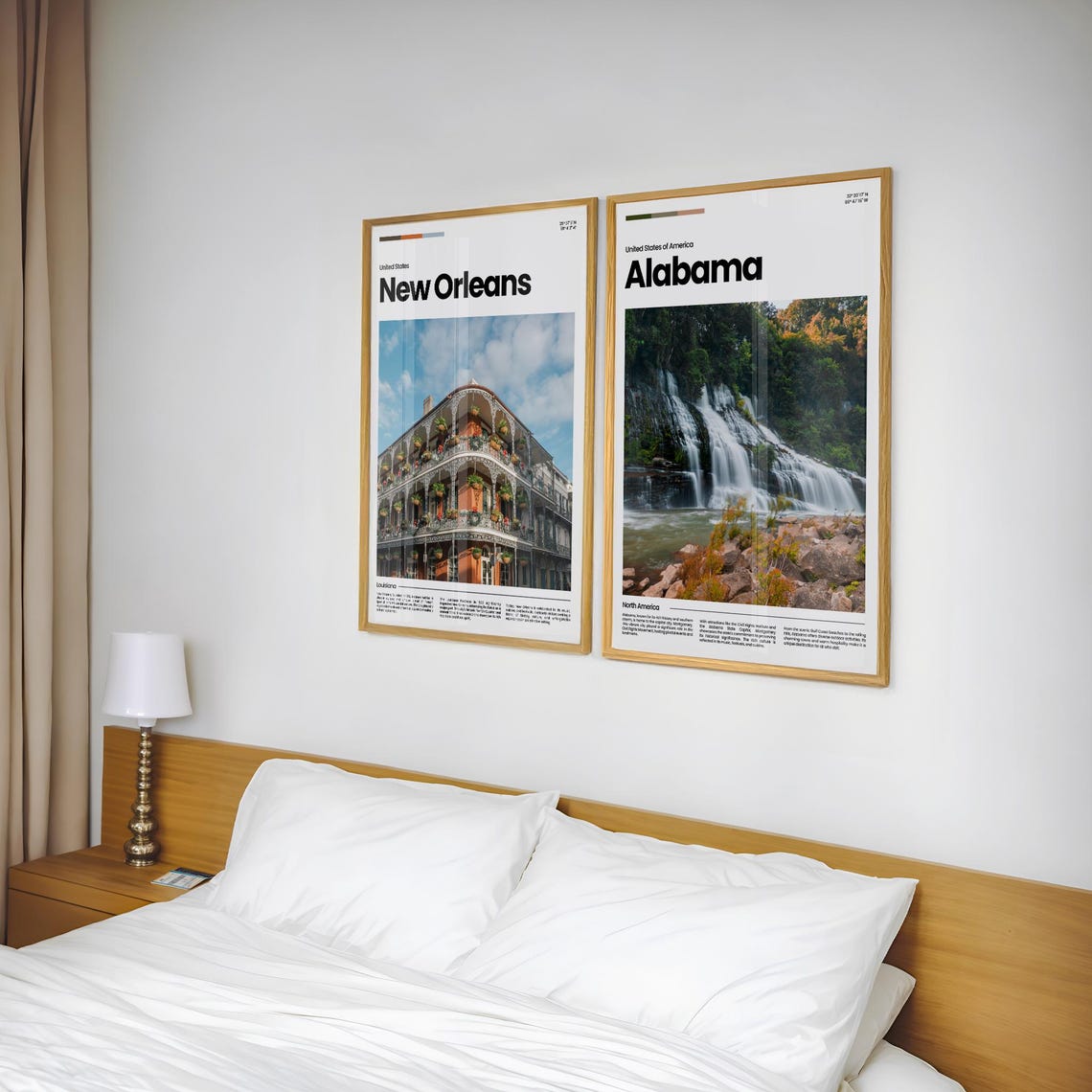 Alabama Travel Poster Alabama Poster Alabama Photo Poster Alabama Art Print Alabama Art Usa Poster Usa Travel Poster Travel Gift - Image 2
