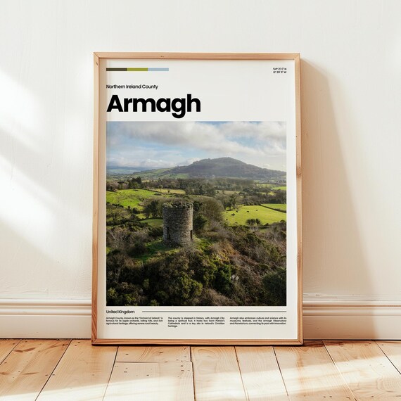 Armagh Poster Print Photo Wall Art Northern Ireland Travel Gift