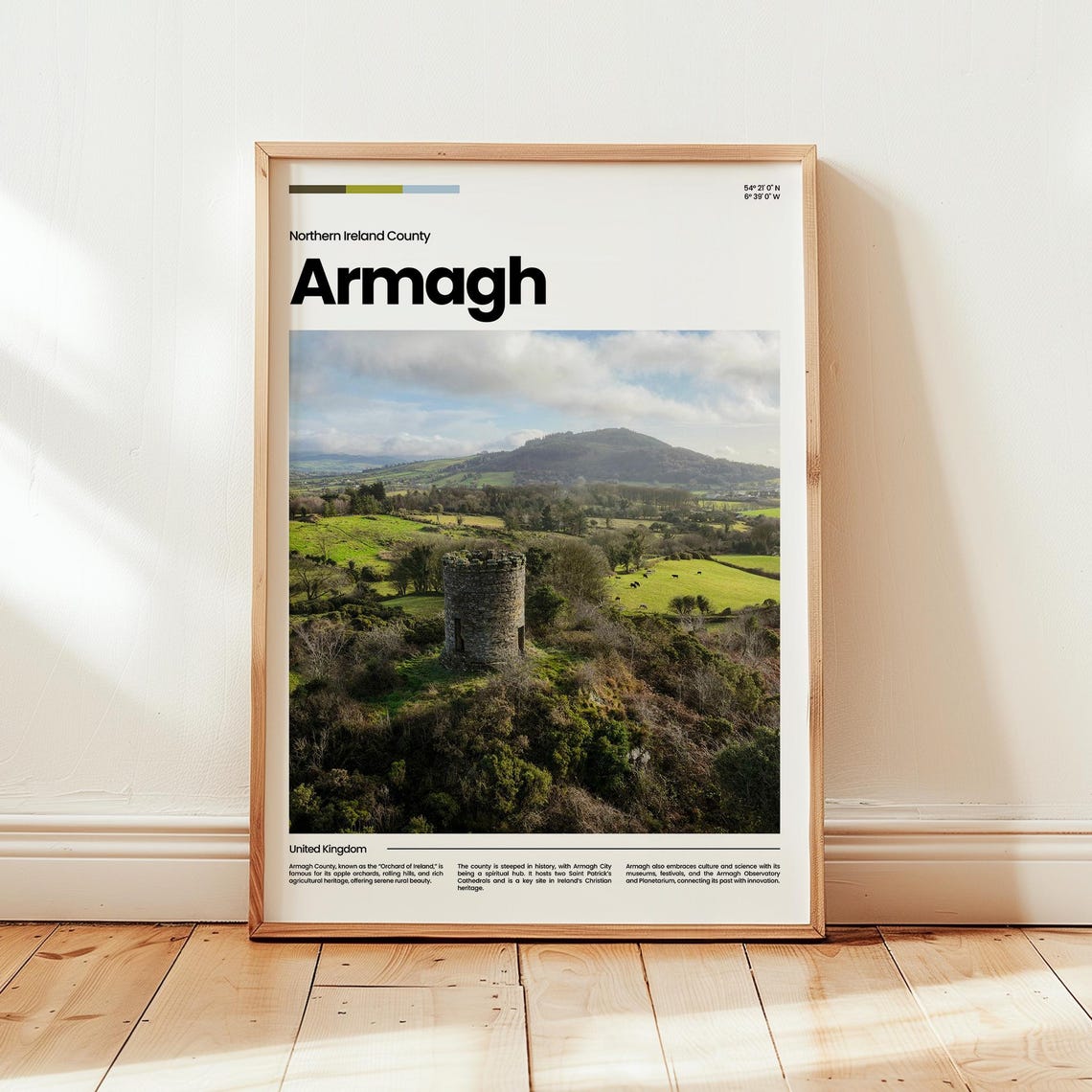 Armagh Poster Print Photo Wall Art Northern Ireland Travel Gift