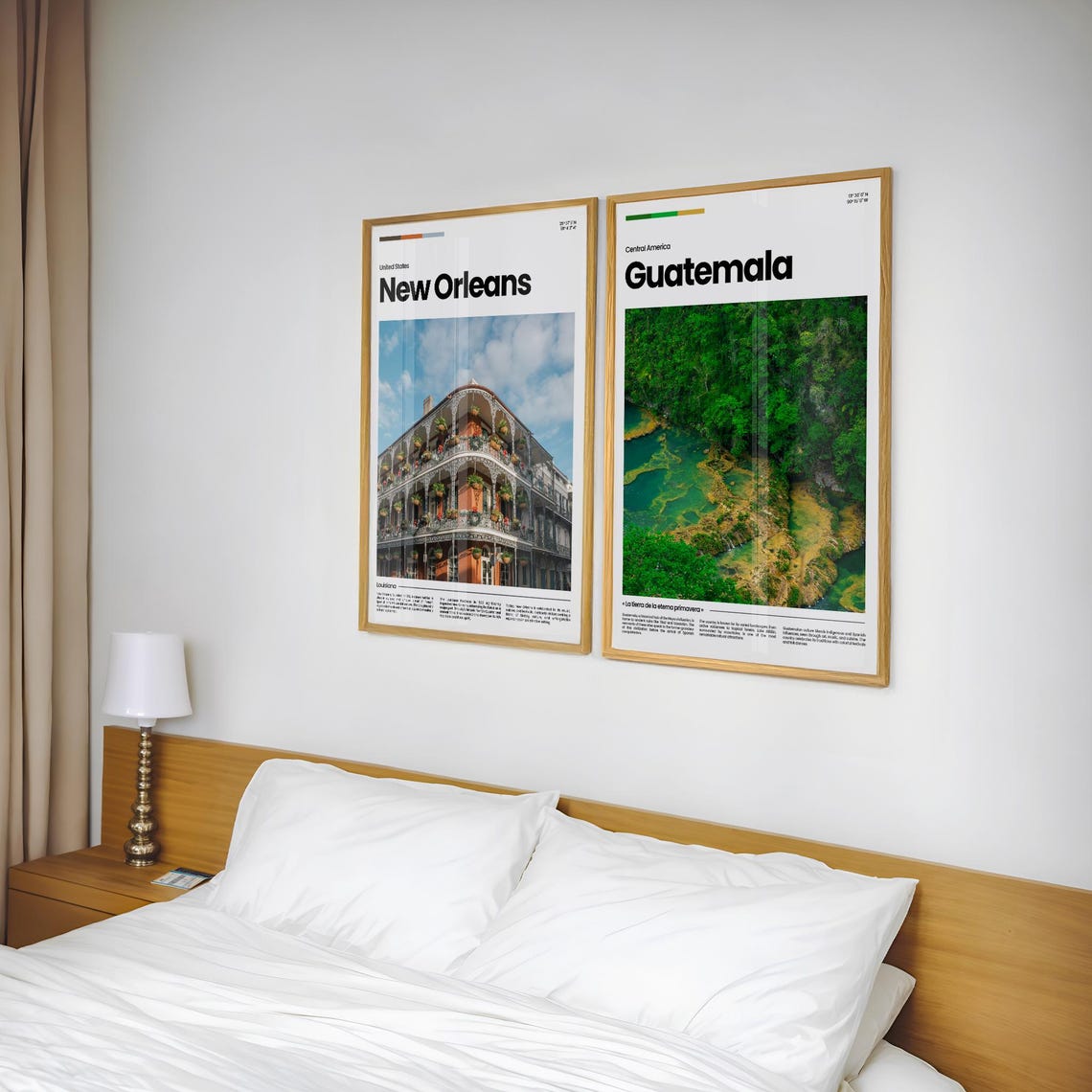 Guatemala Turquoise Jungle Pools Rainforest Central America Poster - Image 2