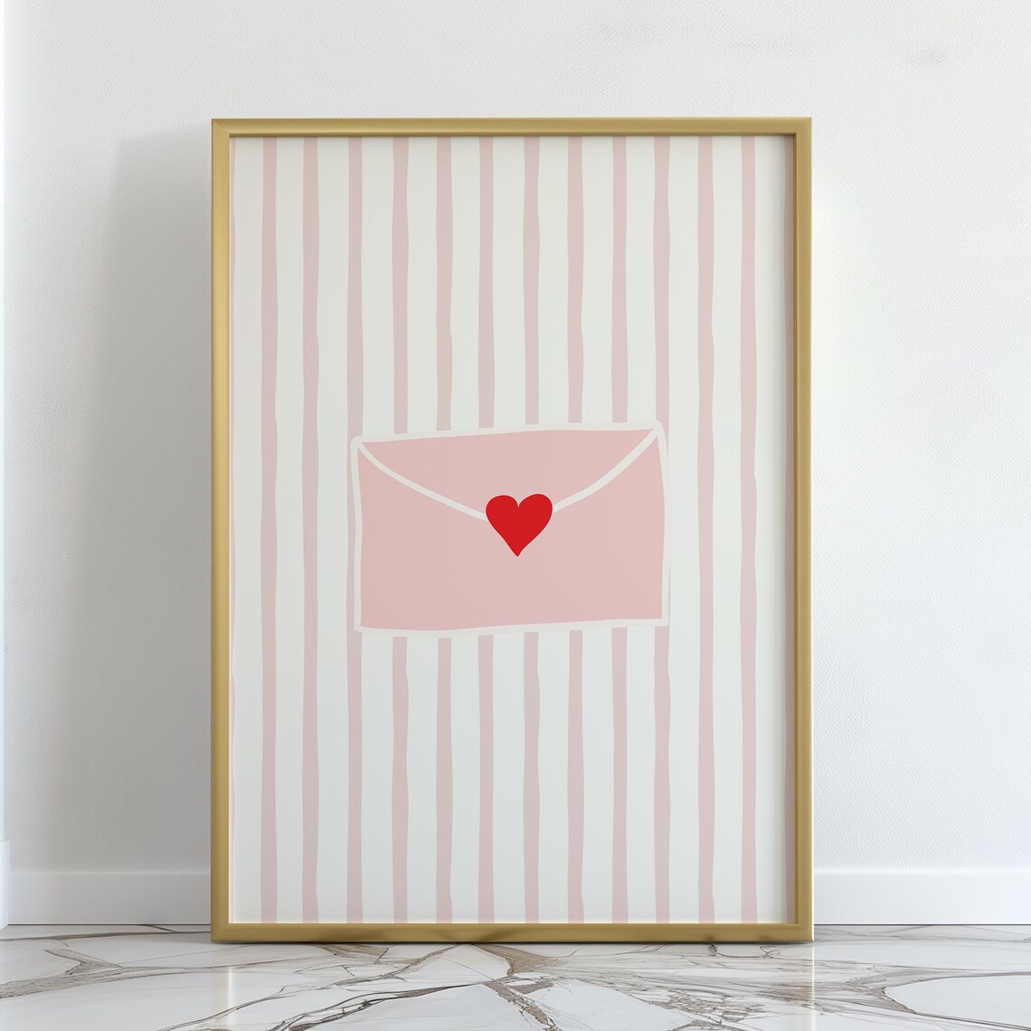 Romantic Love Letter, Valentines Day Gift